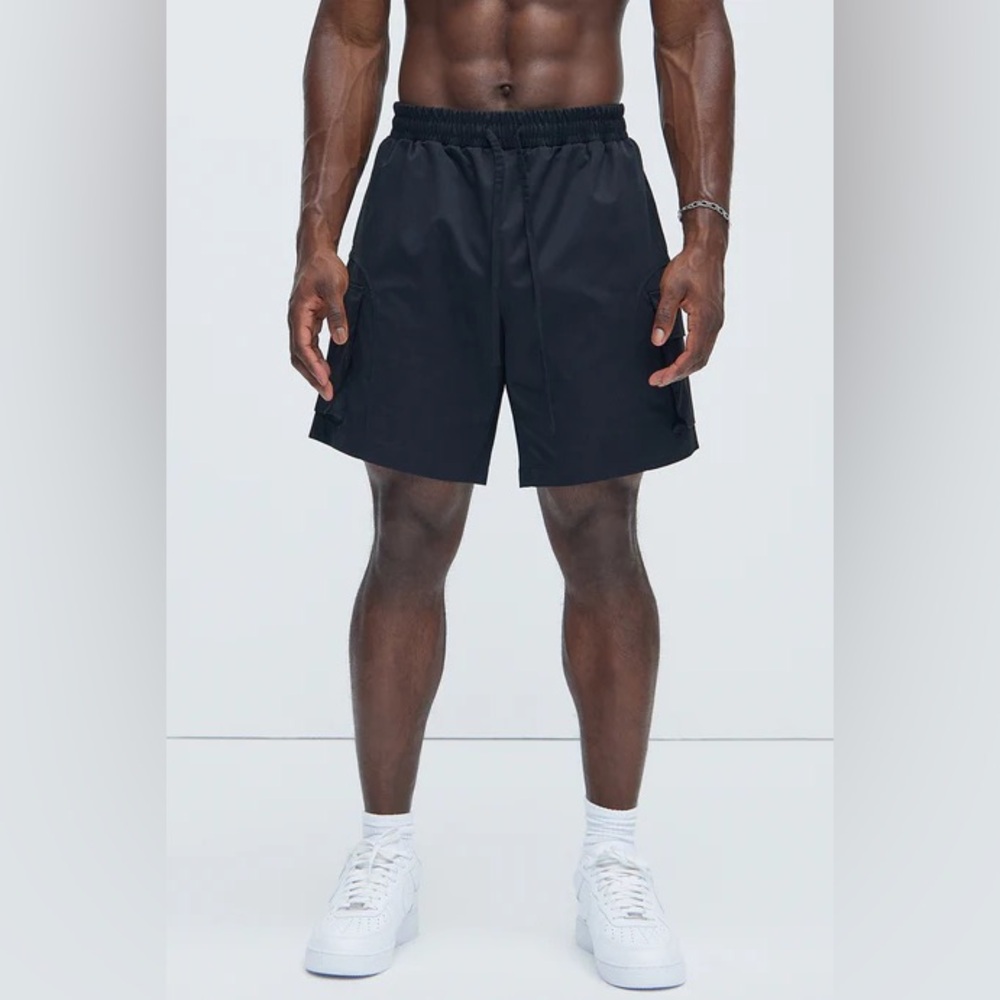 Men's Black Athletic Shorts